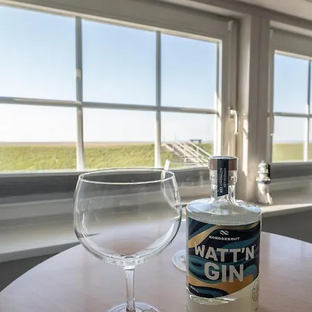 Ferienhaus Hemenswarft Direkt An Der Nordsee Mit Meerblick Emmelsbüll-Horsbüll Eksteriør billede